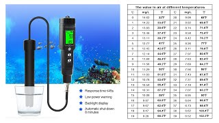 DO9100 Dissolved oxygen meter 100 calibration in air DO Meter calibrate [upl. by Lazaro]