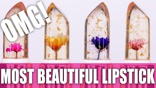 JELLY FLOWER LIPSTICK  OMG [upl. by Luella]