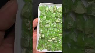 Peridots crystals lot peridot afghanistan afghanite quartz crystals stone gemstonepakistan [upl. by Gentes901]