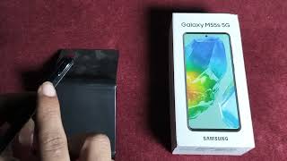 How to insert SIM card in Samsung Galaxy M55s 5G  samsung me SIM card kaise lagaye [upl. by Nnaytsirk]