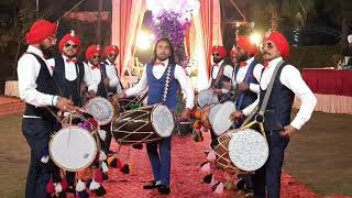 Deep new star Punjabi dhol group marriage Panipat [upl. by Intihw605]