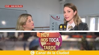 Hablamos con Eleonora Cassano en Hoy Nos Toca a la Tarde [upl. by Nnylylloh20]