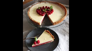 Himbeer  Pannacotta Tart [upl. by Asilat]