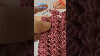 Crochet shorts pattern shorts video very nice shorts crochet [upl. by Geordie]