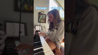 Strange  Celeste Cover by Sasha Johnsen live singer celeste strange bridgerton piano cover [upl. by Nesilla]