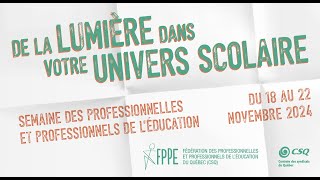 DE LA LUMIÈRE DANS VOTRE UNIVERS SCOLAIRE [upl. by Nikos]