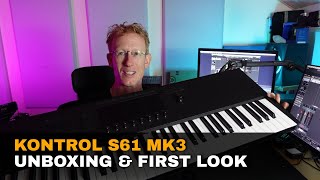 Native Instruments Kontrol MK3 First Look  Unboxing [upl. by Yesnikcm]