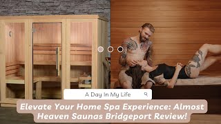 Ultimate Relaxation Unveiled Almost Heaven Saunas Bridgeport 6Person Review [upl. by Esinned]