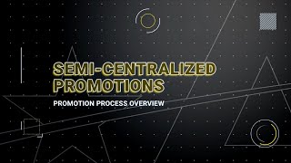 IPPSA Release 3 Functionality Demonstration SemiCentralized Promotions  Process Overview [upl. by Sema]