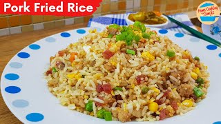 Delicious Pork Fried Rice Recipe [upl. by Dorman204]