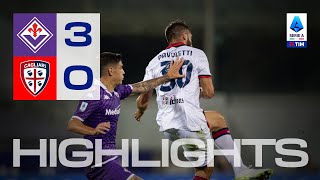 HIGHLIGHTS  FiorentinaCagliari 30  Serie A TIM [upl. by Ahsam617]