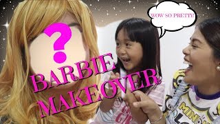 BARBIE DOLL MAKEUP TRANSFORMATION [upl. by Quita411]