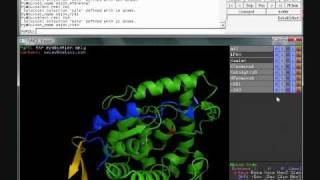 Simple Pymol Movie Instructions [upl. by Meilen756]