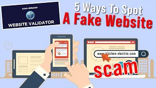 5 Ways To Spot A Fake Website [upl. by Obaza703]