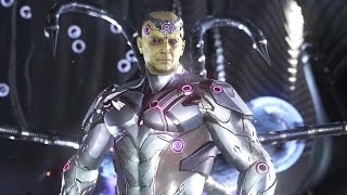 INJUSTICE 2 All Brainiac Intros Clahes Banter and Supermove [upl. by Aerdna573]