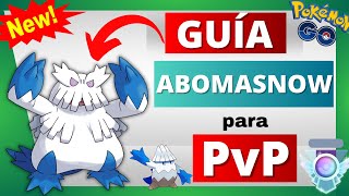 🟢¿Qué tan EFECTIVO es Los MEJORES ATAQUES de ABOMASNOW en POKÉMON GO💥 [upl. by Anaek]