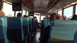 Ensignbus Greyhound MCI 2stroke coach ride [upl. by Winston]