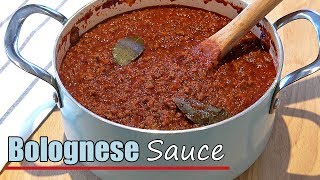 Easy Bolognese Recipe the BEST Pasta Lasagna Meat Sauce [upl. by Miahc]