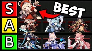 Genshin Impact Tier List 37 Rating EVERY Character [upl. by Nuri]