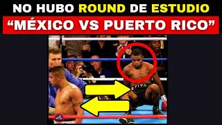 PELEA ÉPICA Sin Round de Estudio  Boxeo México vs Puerto Rico  Felix Trinidad vs Fernando Vargas [upl. by Alamak798]