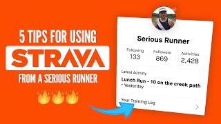 A Serious Runner Shares 5 Tips for Using Strava [upl. by Erialb]