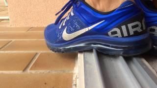 My old Nike air max 2013 hyperblue on feet [upl. by Ardeth]