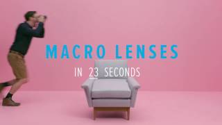 What is a Macro Lens  Photography Basics Explained [upl. by Ahsirahc996]