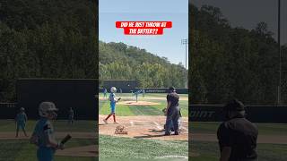 Intentional Or Wild Pitch What Do You Think shorts baseball [upl. by Benildas547]