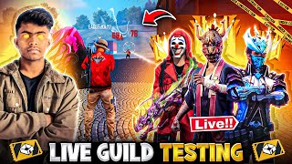 Live Guild Test 1 VS 4 PcMobile Guild Recruitment  Dum H Tho Aja   Garena Free Fire shorts [upl. by Adnamra]