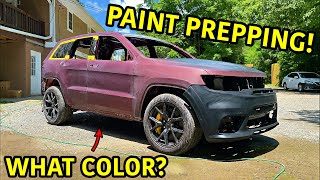 Rebuilding A Wrecked 2018 Jeep Trackhawk Part 16 [upl. by Adnic]