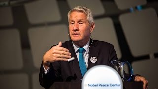 Thorbjørn Jagland om Nobels fredspris 2014 [upl. by Bridwell]