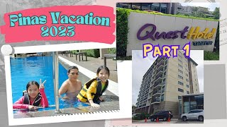 Staycation at Quest Hotel Tagaytay  Part 1  Family Bonding  Pinas Vacation 2023 [upl. by Petulia]