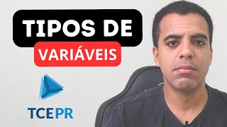 Variáveis Qualitativas e Quantitativas  TCE PR Cebraspe 2024 [upl. by Taro]