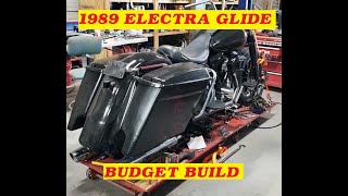 1989 Electra Glide build [upl. by Nnylyaj684]