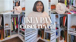 My IKEA PAX Closet System Breakdown How to Build a Custom Wardrobe from IKEA Planning Cost amp more [upl. by Ottilie]