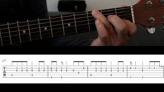 She Will be Loved Maroon 5 fingerstyle  tabs [upl. by Rolfston]