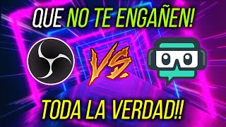 OBS STUDIO VS STREAMLABS OBS ⚔️ ¿Con qué programa emito en Twitch [upl. by Adnek]