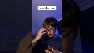 Hari minggu yang asik cuma sampe jam 12 siang kalau sore udah 💀 pov related lucu memes comedy [upl. by Amian]