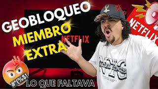 LO QUE FALTABA 😵😠 El perfil Extra de NETFLIX Ahora tiene GEOBLOQUEO 🤬 NOTICIA IMPORTANTE SI VENDES [upl. by Aaron]