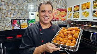 NÃO FAÇA BOLINHO DE ARROZ ANTES DE VER MINHA RECEITA DE BOLINHO ESPECIAL [upl. by Janeen681]