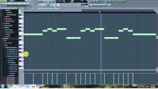 Alesso  Years  FL Studio 10 Piano Notes With MIDI File [upl. by Airotnes]