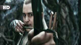 Captured by Elves Scene The Hobbit The Desolation of Smaug Hindi 2013  Filmy Clips [upl. by Cory88]