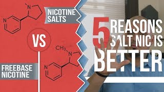 SALT Nicotine VS Normal Nicotine Freebase Which is Better [upl. by Ishmul960]