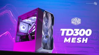 MATX IS BACK Cooler Master TD300 Mesh [upl. by Ardnuhsal]