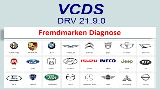 Fremdmarken auslesen  EOBDOBDII  VCDS Diagnose [upl. by Recor]