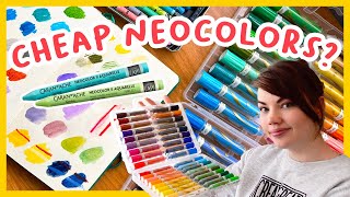 An alternative Neocolor II pastel Water Soluble Crayon Review amp Comparison [upl. by Stannwood742]