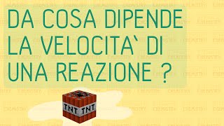 Da cosa dipende la velocità di una reazione [upl. by Sone]