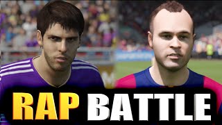 KAKA VS INIESTA  FIFA 16 RAP BATTLE [upl. by Cuttie63]