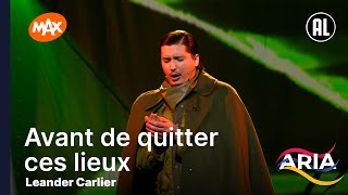 Leander Carlier  Avant de quitter ces lieux  ARIA [upl. by Fey]