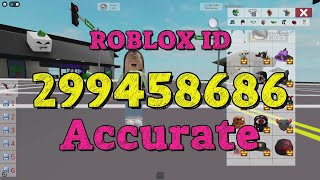 ACCURATE Roblox Song Codes [upl. by Allana783]